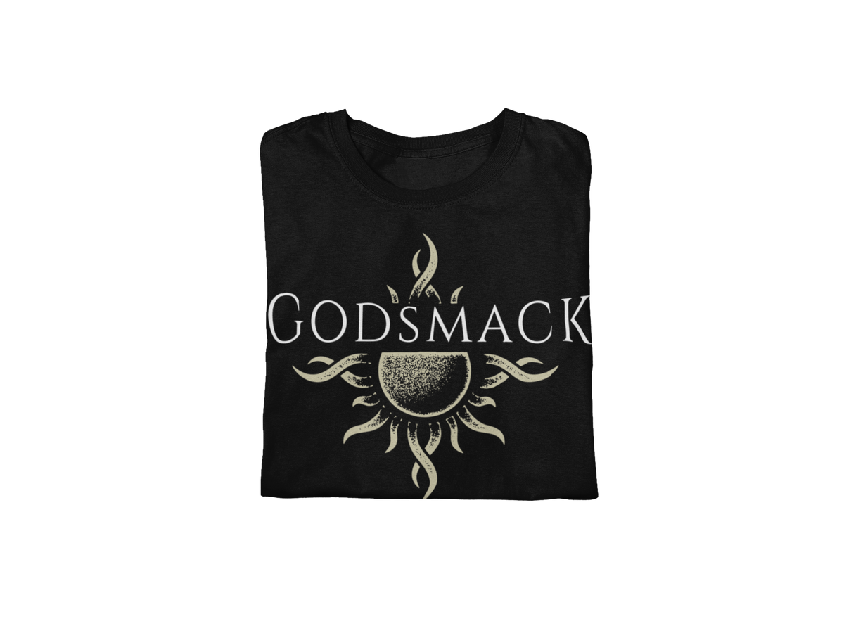 Stakes Godsmack - Moon Comes Up Jumbo Print T-Shirt Black