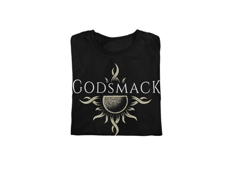 Stakes Godsmack - Moon Comes Up Jumbo Print T-Shirt Black