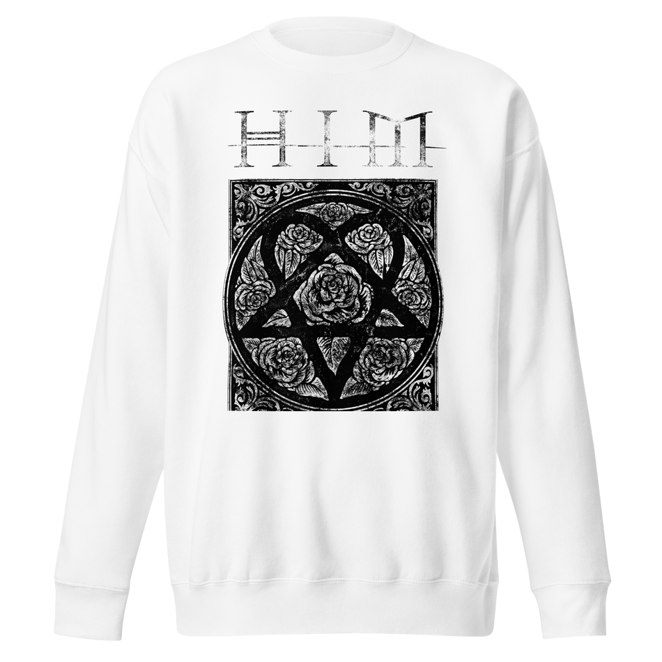 Stakes HIM - Chapel Jumbo Print Sweatshirt White