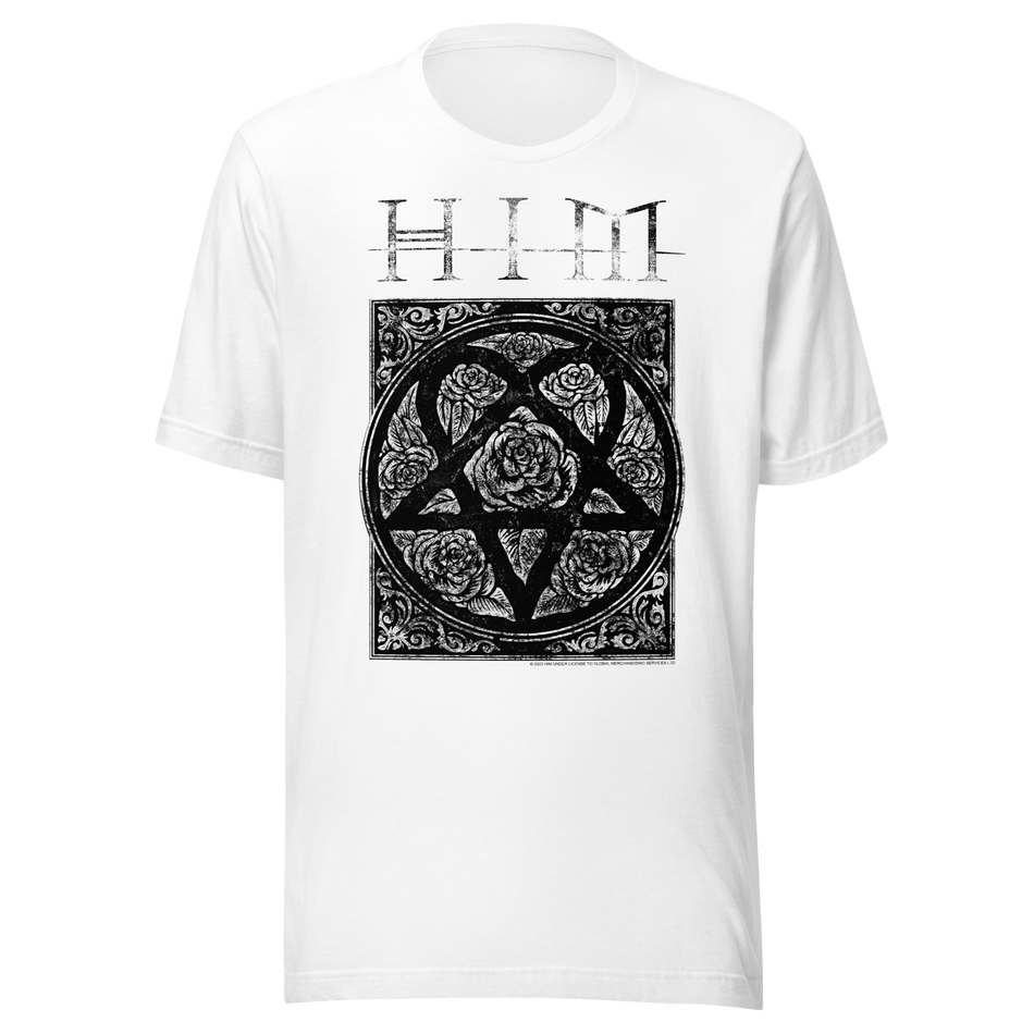 Stakes HIM - Chapel Jumbo Print T-Shirt White