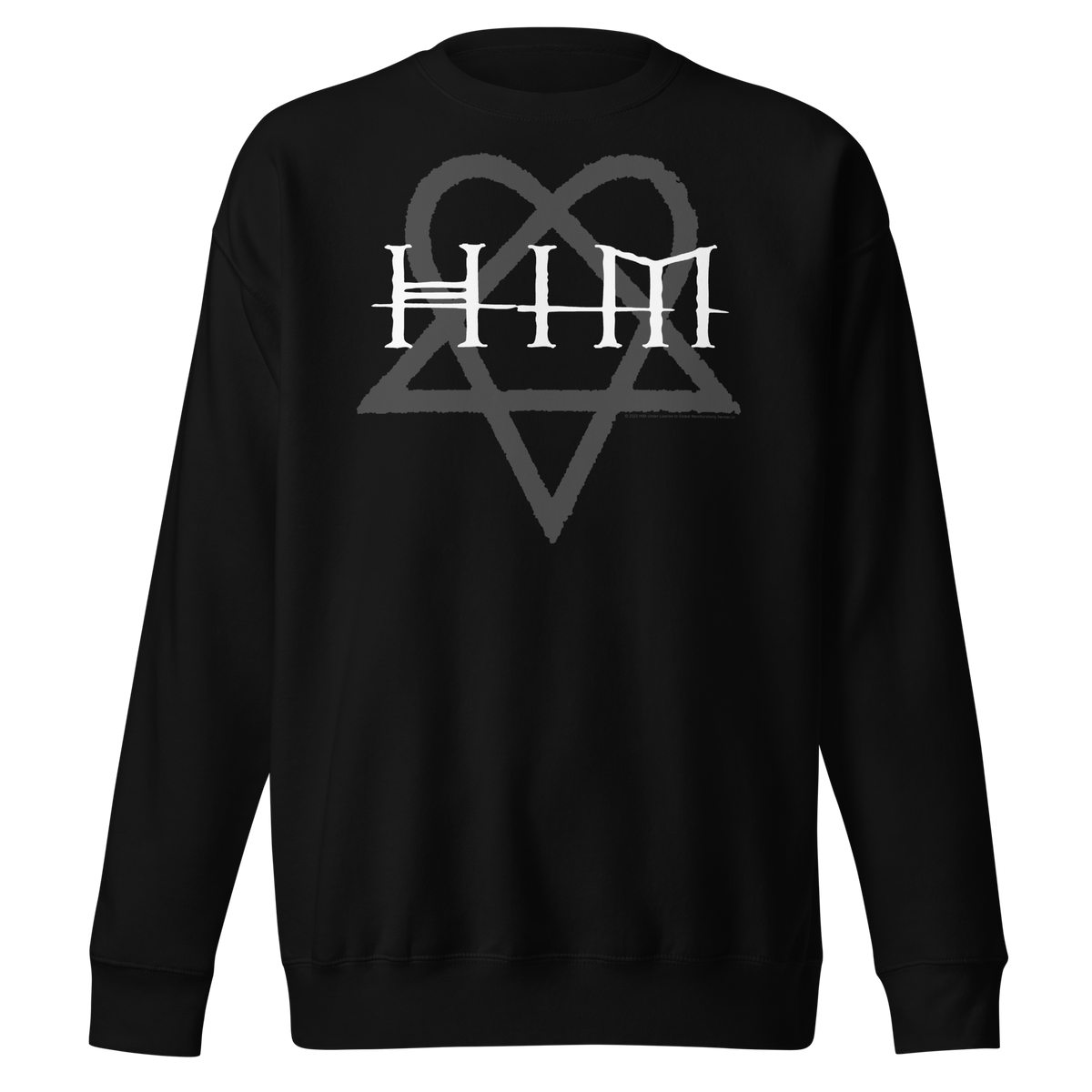 Stakes HIM - Dark Heart Jumbo Print Sweatshirt Black