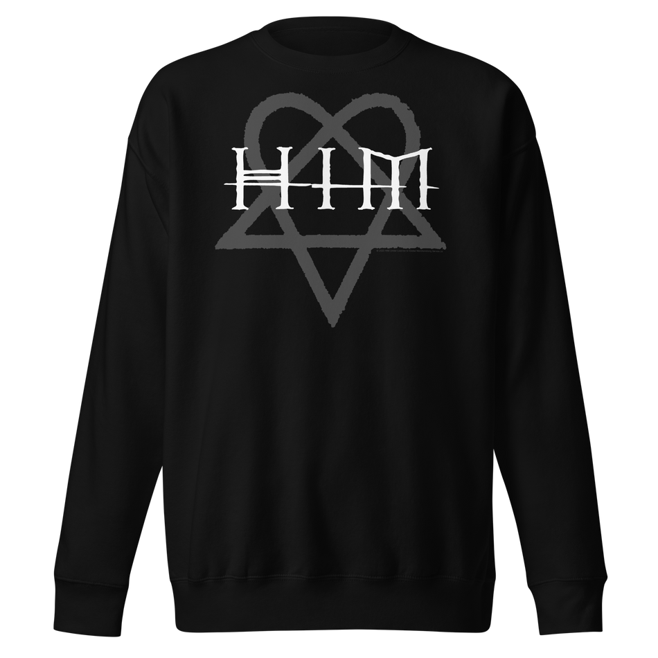 Stakes HIM - Dark Heart Jumbo Print Sweatshirt Black