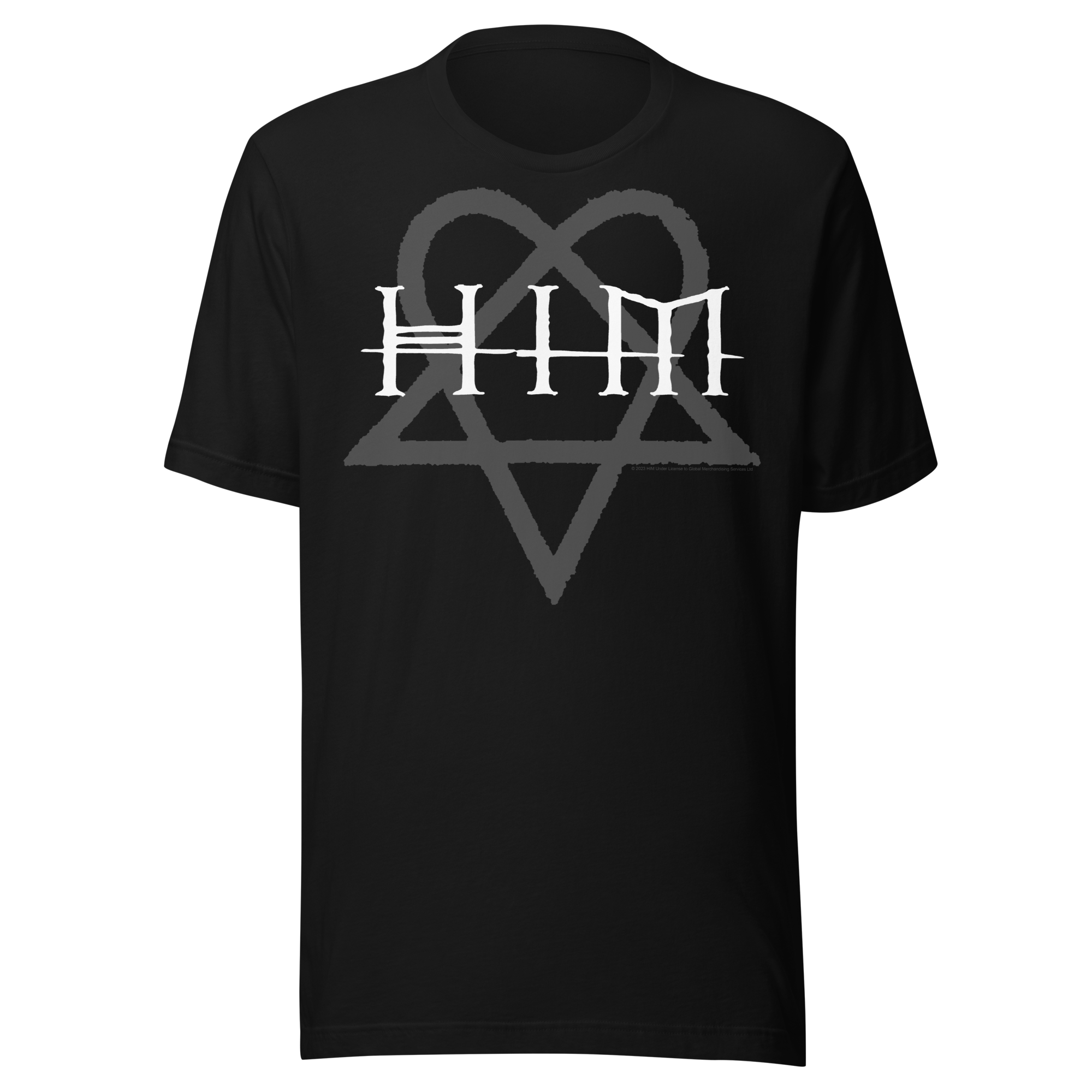 Stakes HIM - Dark Heart Jumbo Print T-Shirt Black
