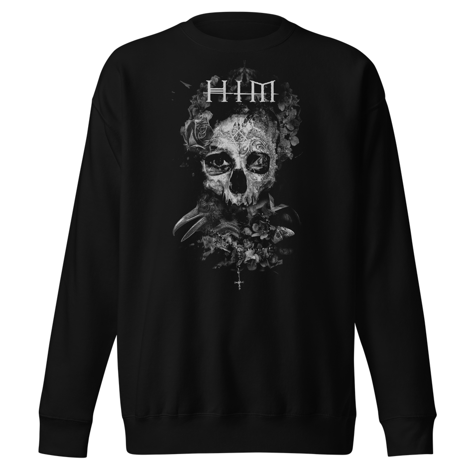 Stakes HIM - Dark Light Jumbo Print Sweatshirt Black