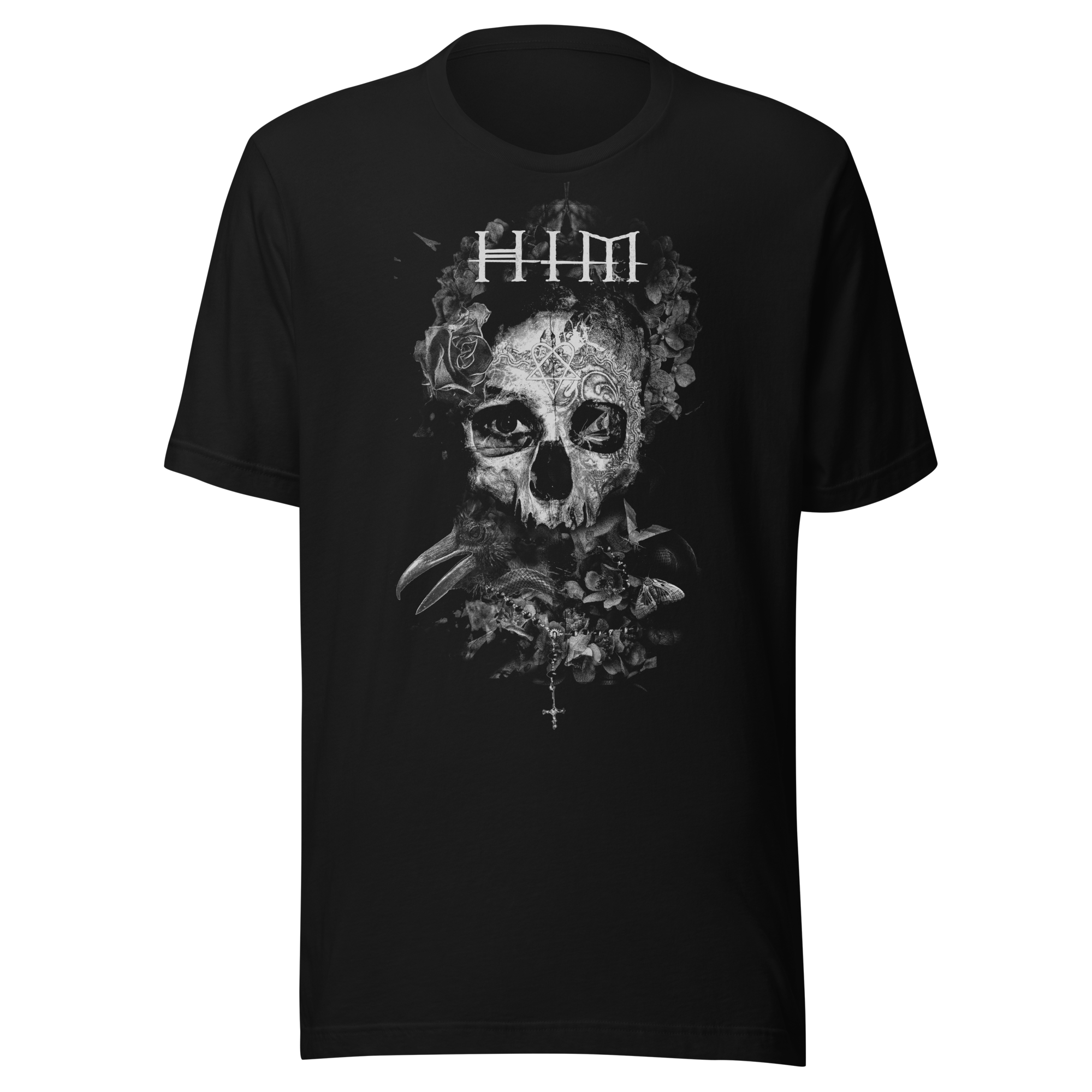 Stakes HIM - Dark Light Jumbo Print T-Shirt Black