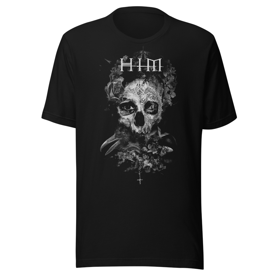 Stakes HIM - Dark Light Jumbo Print T-Shirt Black