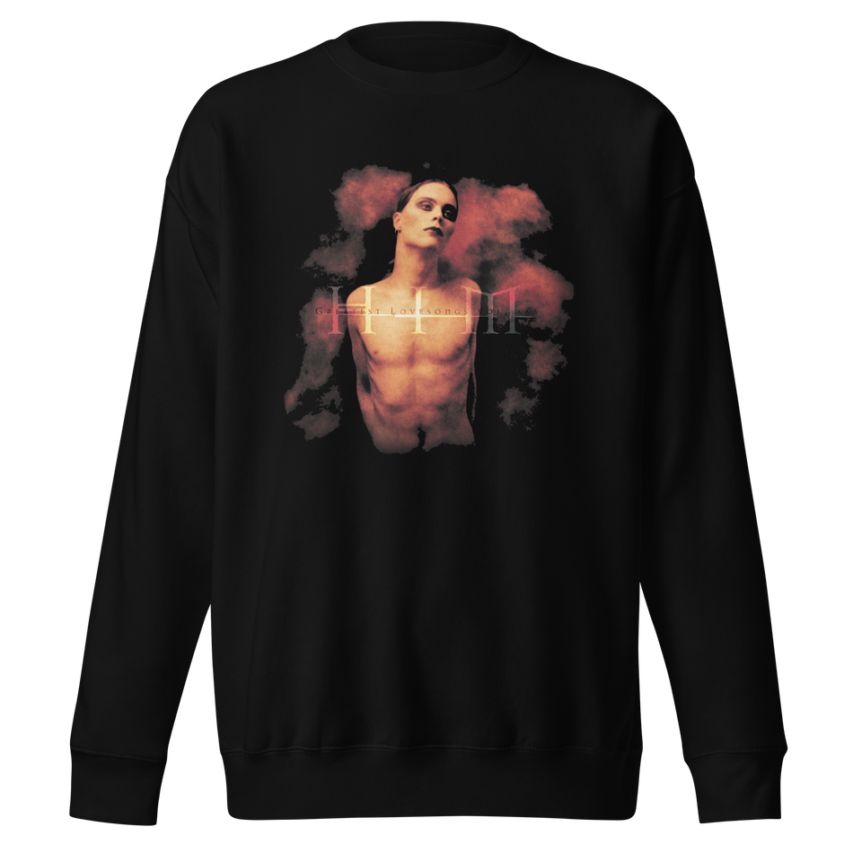 Stakes HIM - Deep Shadows Jumbo Print Sweatshirt Black