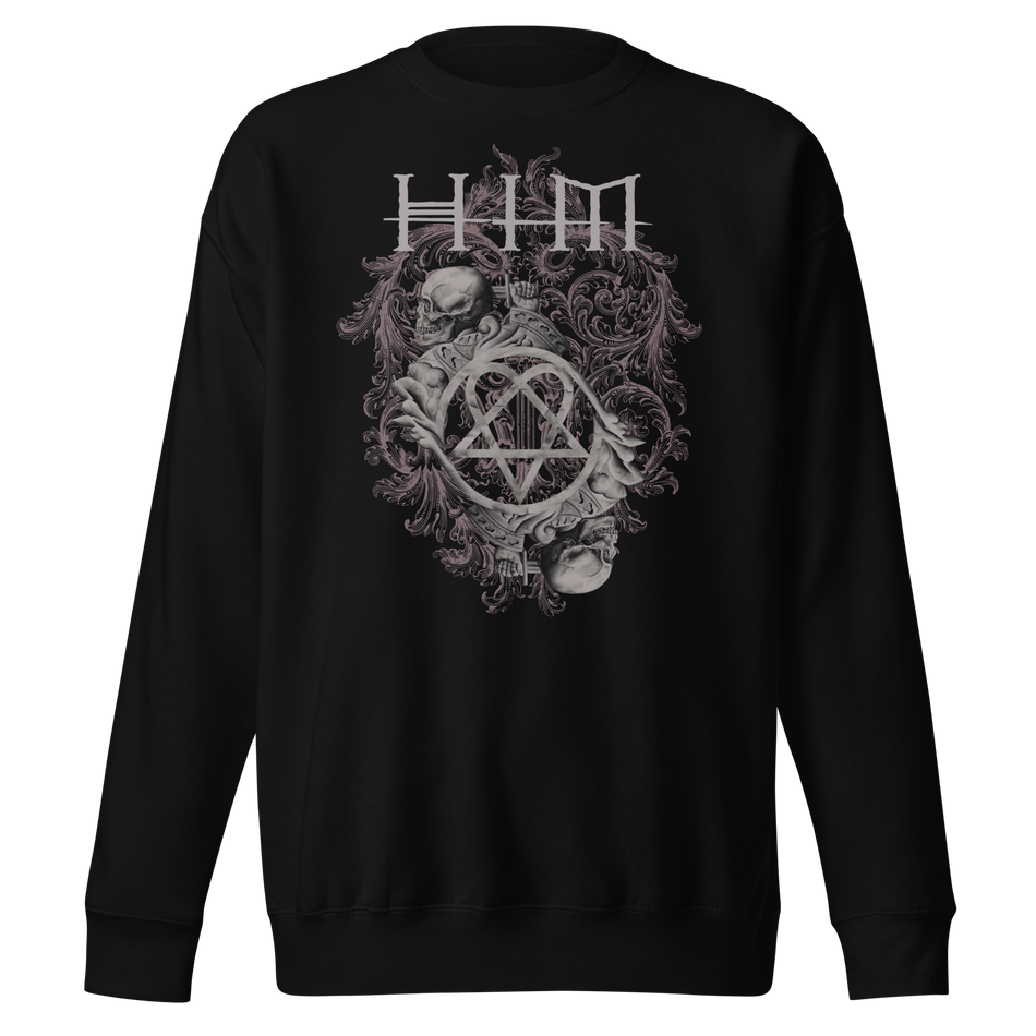 Stakes HIM - Finland's Finest Jumbo Print Sweatshirt Black