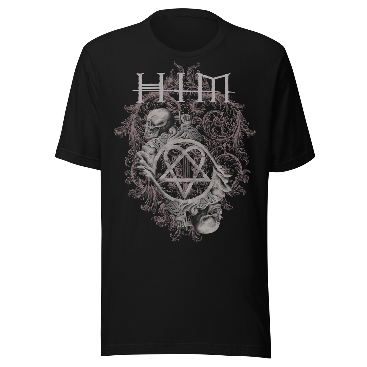 Stakes HIM - Finland's Finest Jumbo Print T-Shirt Black