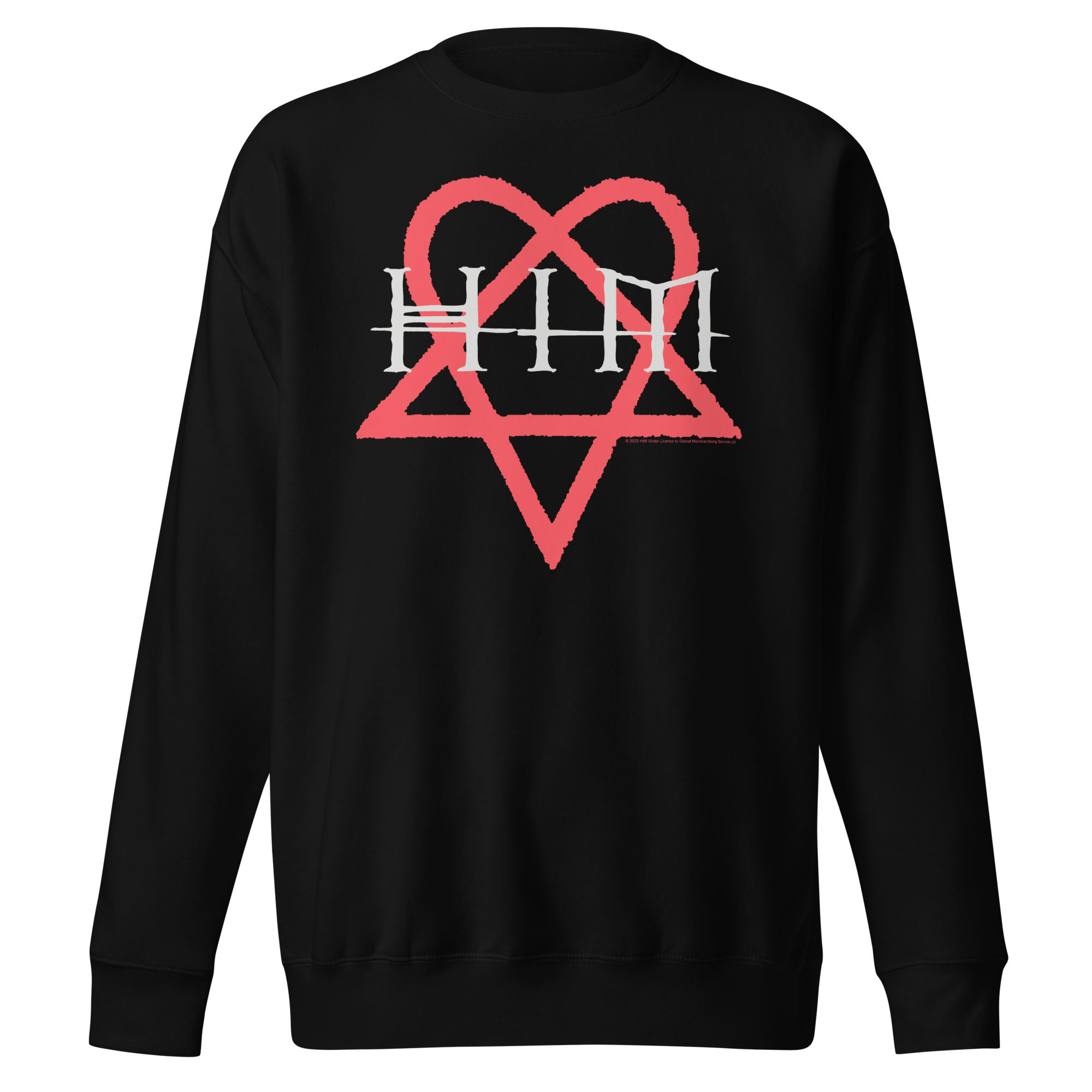 Stakes HIM - Heatkiller Jumbo Print Sweatshirt Black