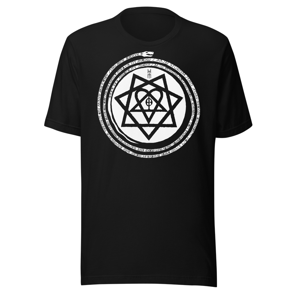 Stakes HIM - Inifinity Snake Jumbo Print T-Shirt Black