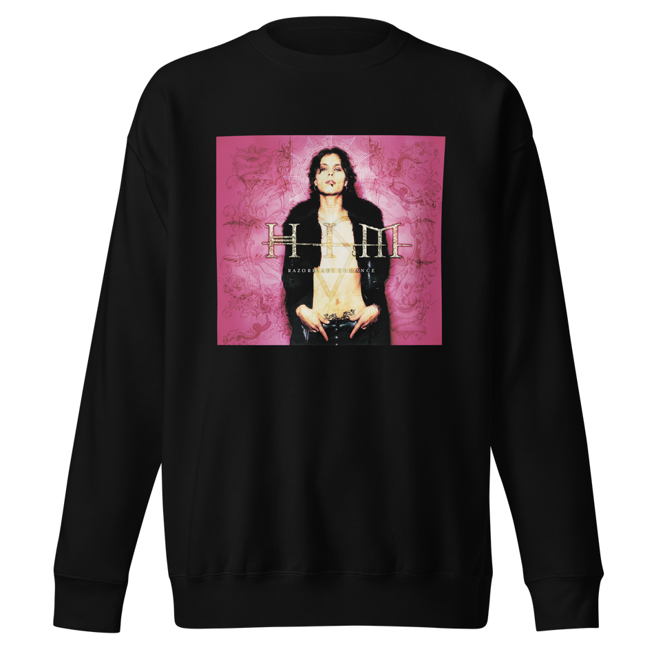Stakes HIM - Razorblade Romance Jumbo Print Sweatshirt Black