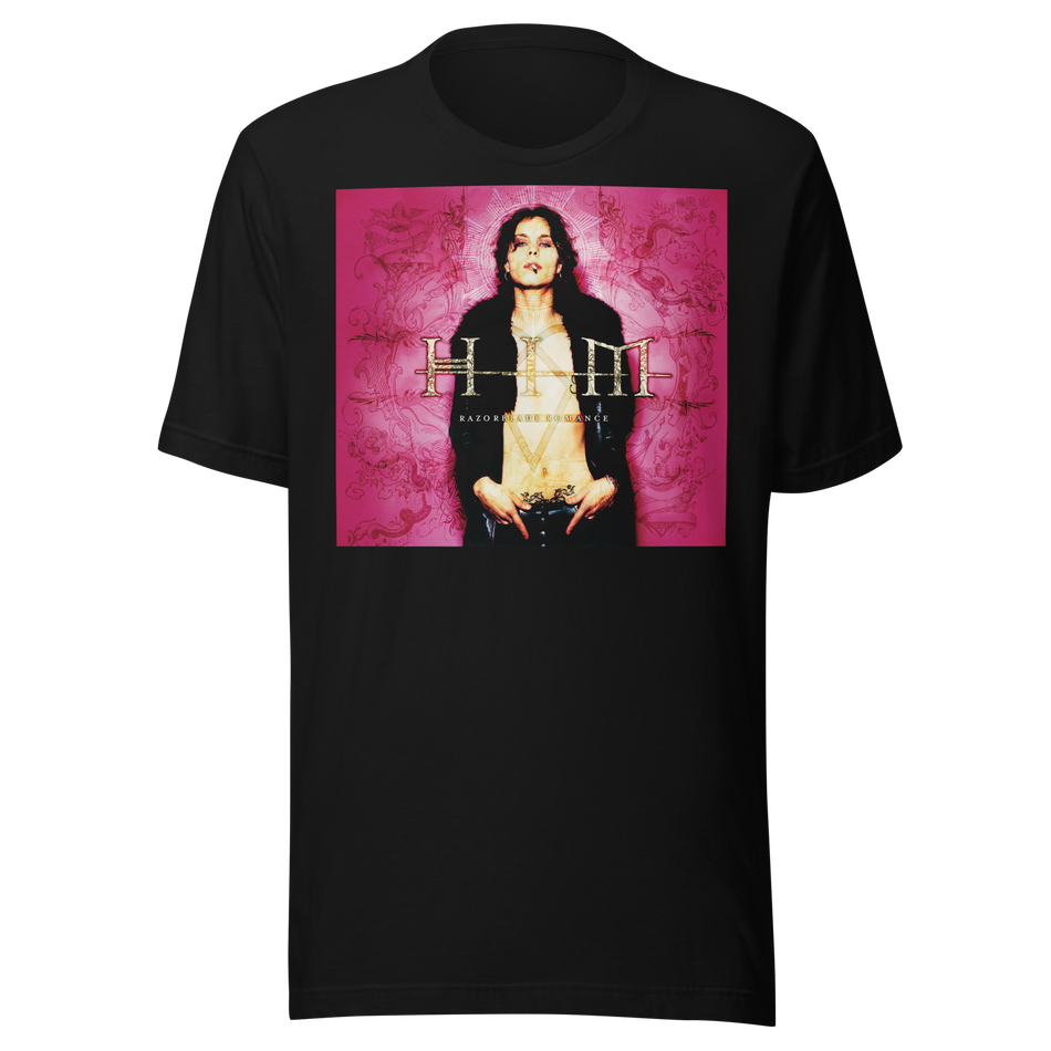 Stakes HIM - Razorblade Romance Jumbo Print T-Shirt Black