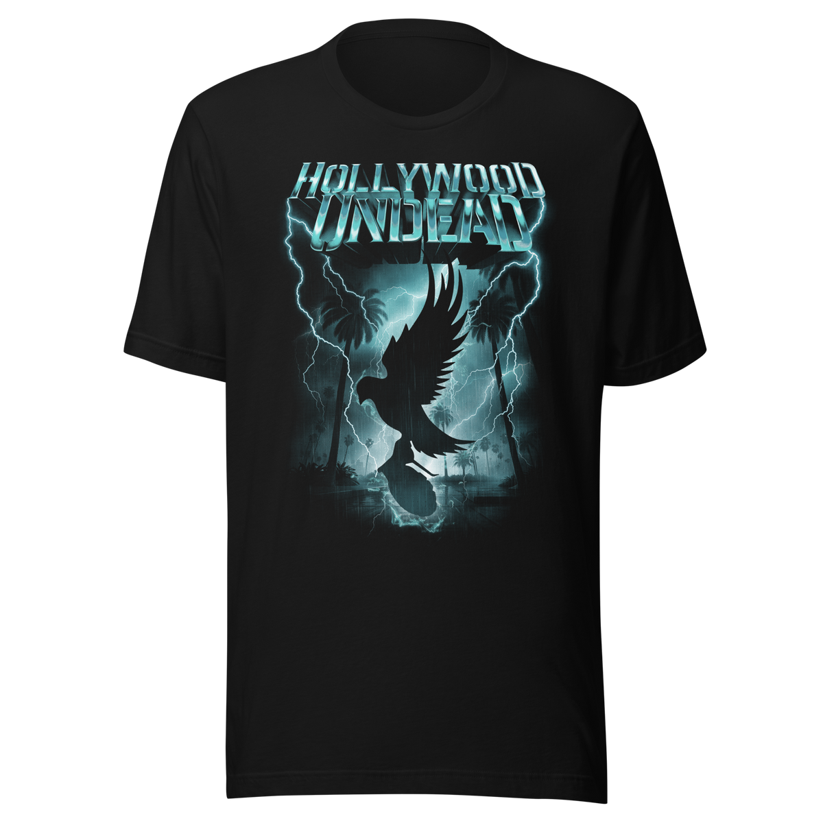 Stakes Hollywood Undead American Trajedy T-Shirt Black