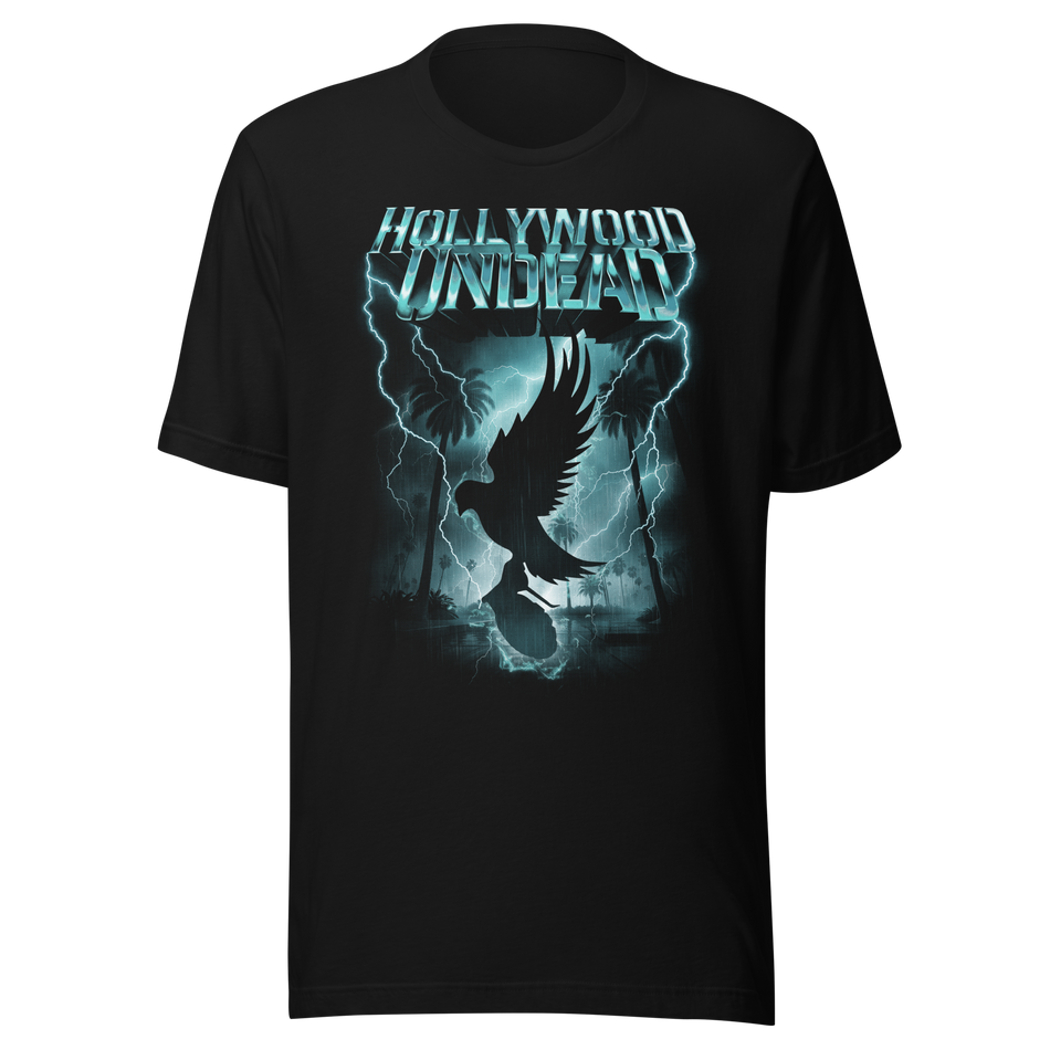 Stakes Hollywood Undead American Trajedy T-Shirt Black