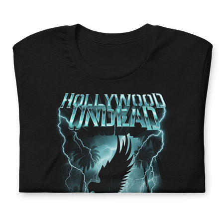 Stakes Hollywood Undead American Trajedy T-Shirt Black
