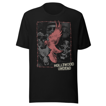 Stakes Hollywood Undead Est 2005 T-Shirt Black