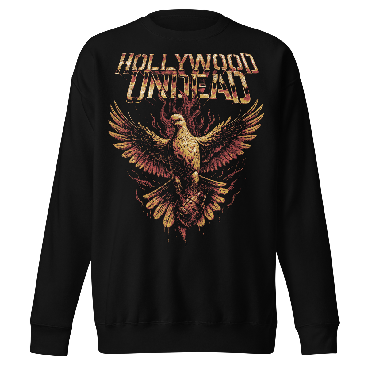 Stakes Hollywood Undead Pslams Sweatshirt Black