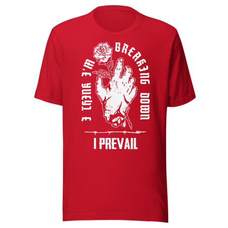Stakes I Prevail Breaking Down T-Shirt Red
