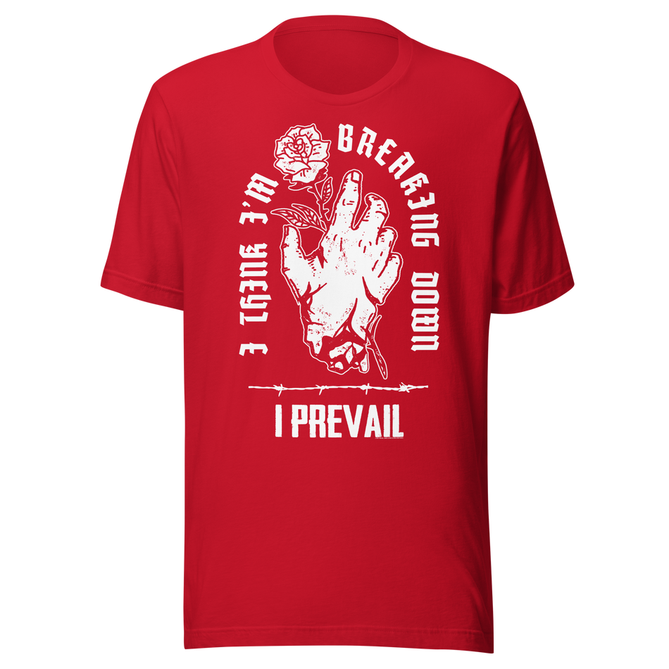 Stakes I Prevail Breaking Down T-Shirt Red