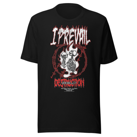 Stakes I Prevail Self Destruction T-Shirt Black