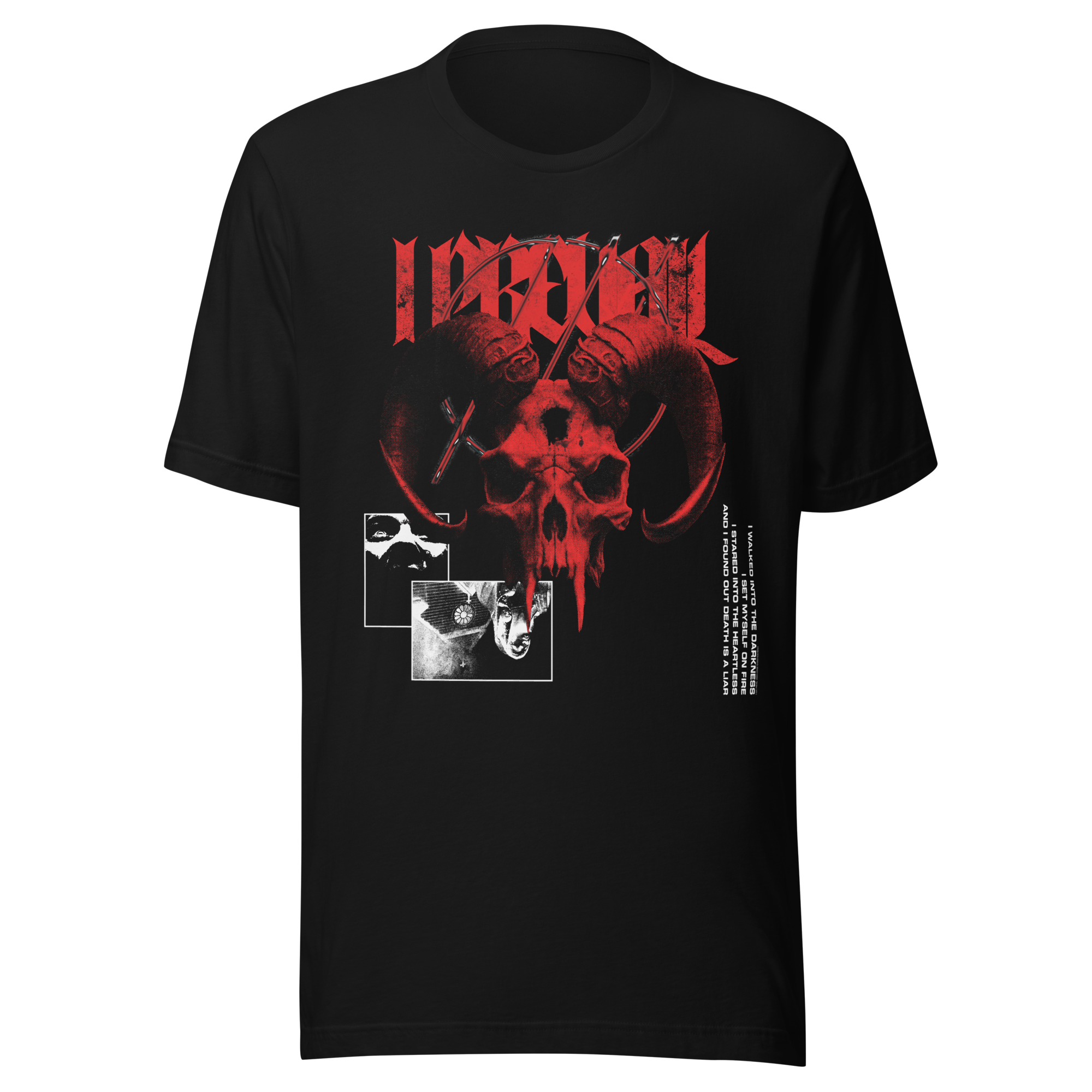 Stakes I Prevail Walked Into Darkness T-Shirt Black
