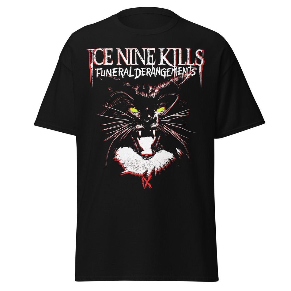 Stakes Ice Nine Kills Funeral Derangements Jumbo Print T-Shirt Black