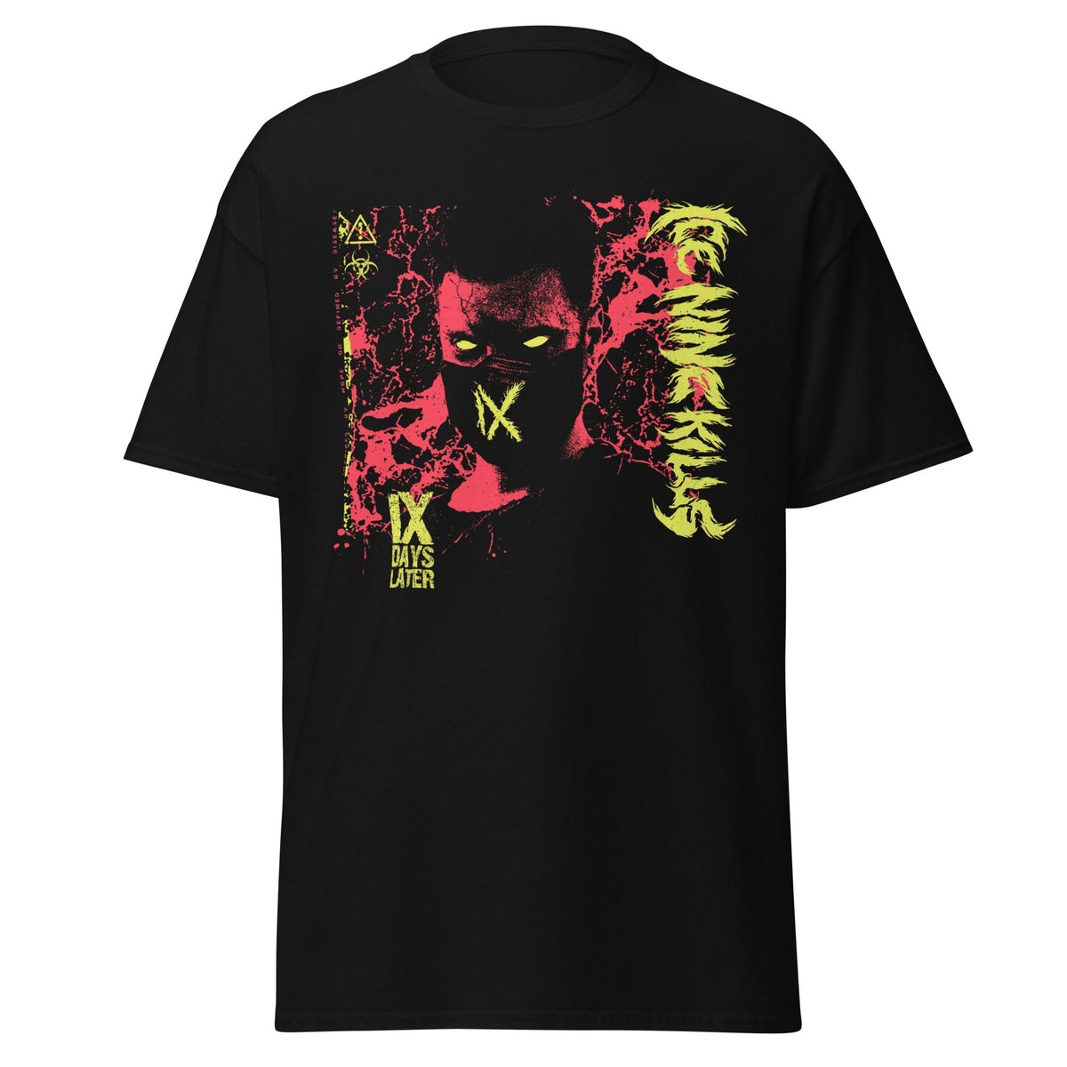 Stakes Ice Nine Kills IX Days Later Jumbo Print T-shirt Black