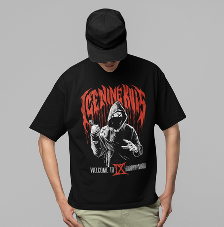 Stakes Ice Nine Kills Ix Horrorwood Jumbo Print T-shirt Black
