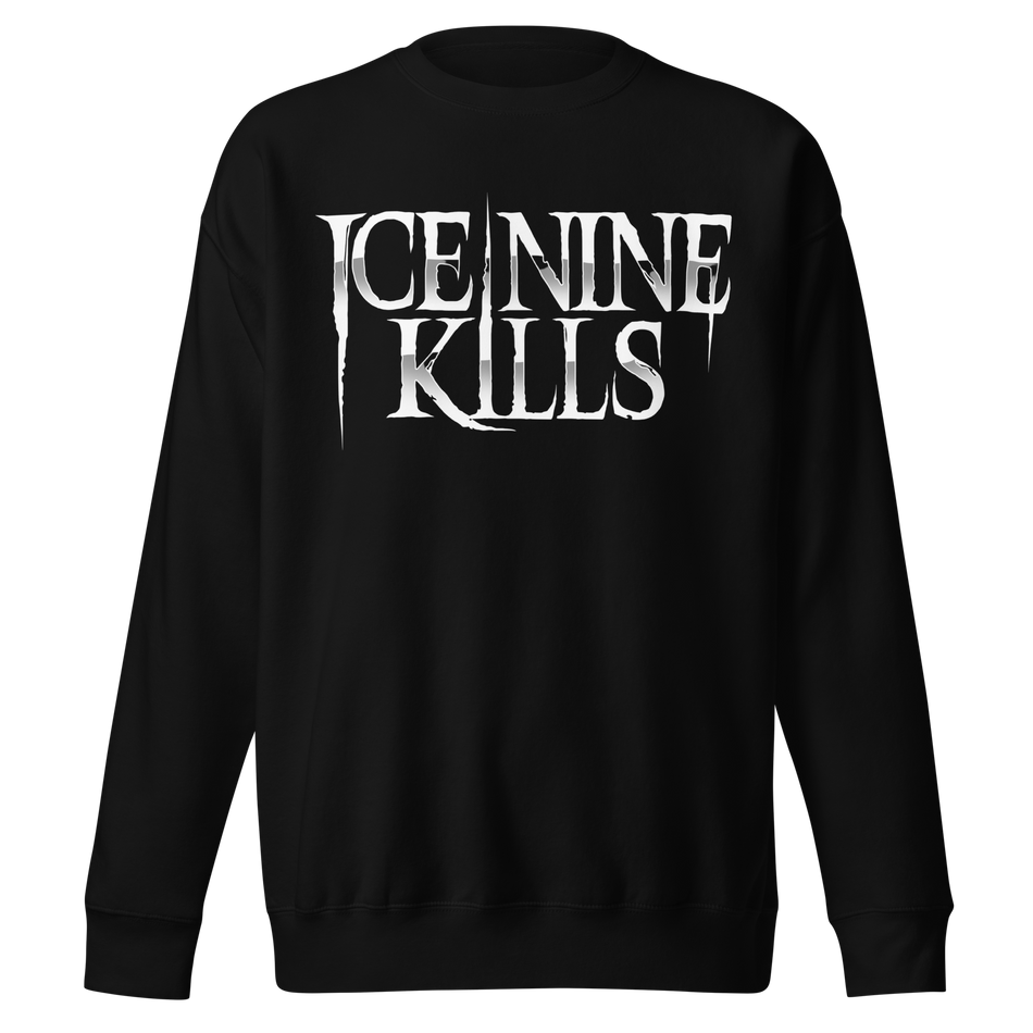 Stakes Ice Nine Kills Knife Logo Jumbo Print Sweatshirt Black