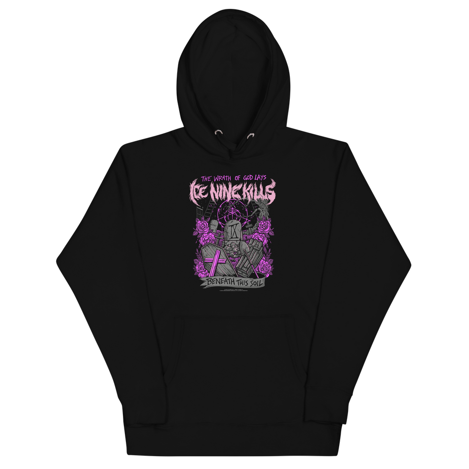 Stakes Ice Nine Kills Purple Wrath Classic Hoodie Black