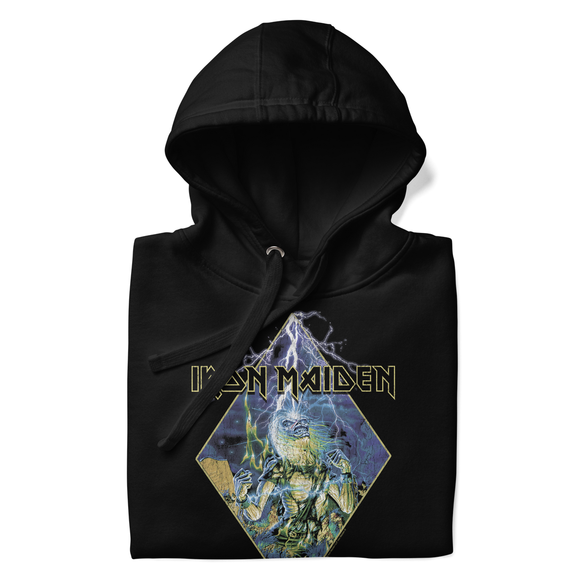 Stakes Iron Maiden - Lightning Classic Hoodie Black