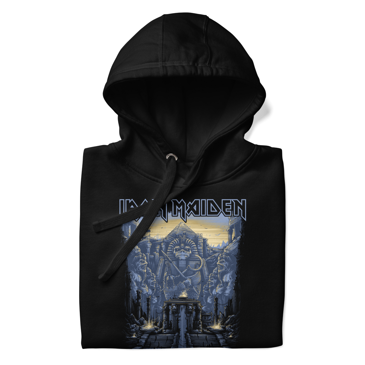 Stakes Iron Maiden Midnight Powerslave Hoodie Black
