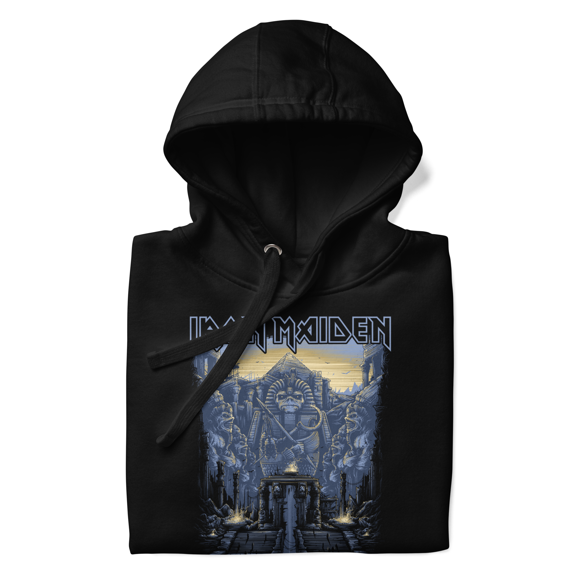 Stakes Iron Maiden Midnight Powerslave Hoodie Black