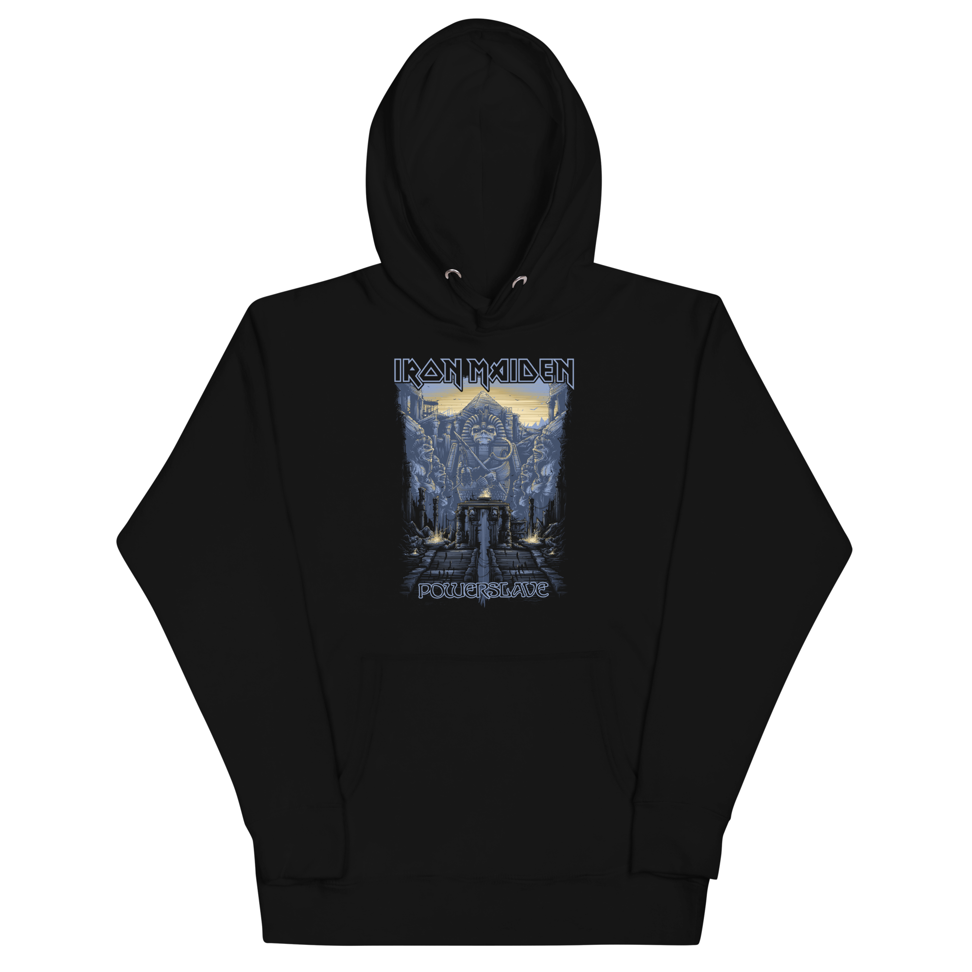 Stakes Iron Maiden Midnight Powerslave Hoodie Black