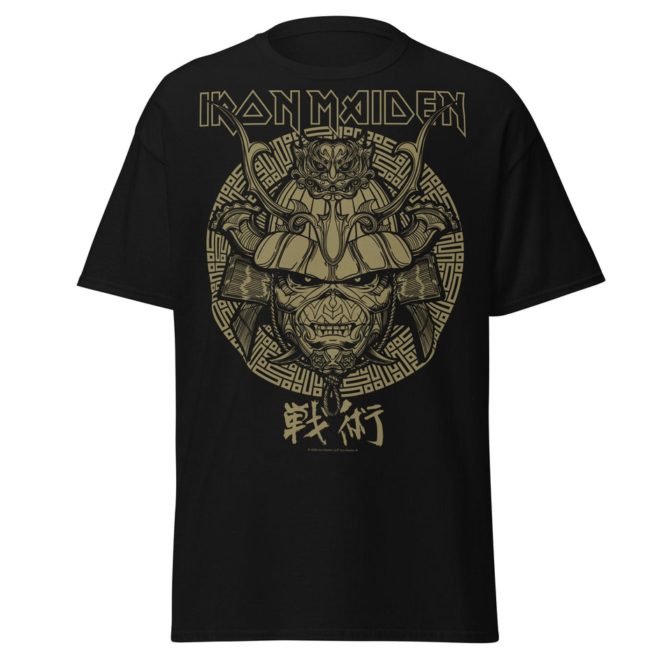 Stakes Iron Maiden Senjutsu Jumbo Print T-shirt Black
