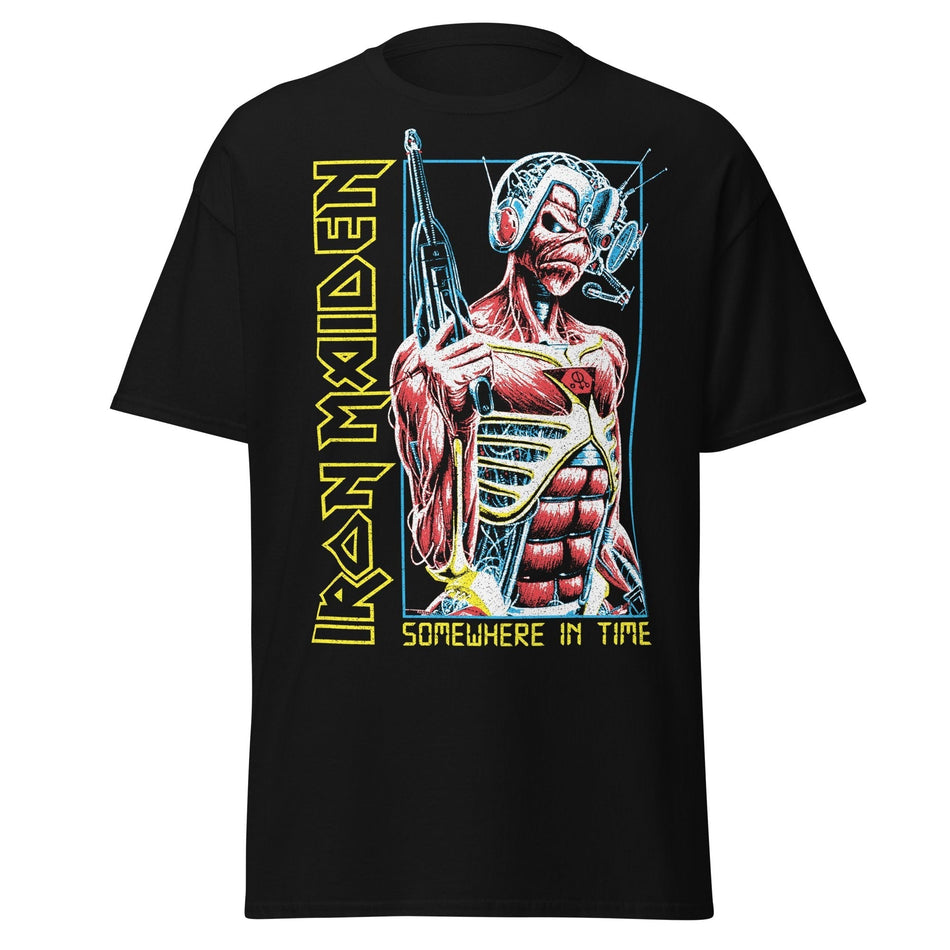 Stakes Iron Maiden Singularity Jumbo Print T-shirt Black