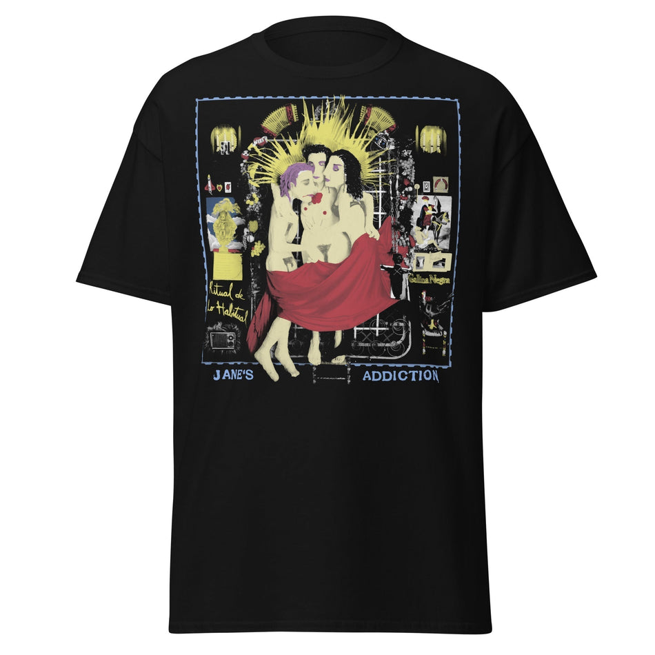 Stakes Jane's Addiction - Three Ladies Jumbo Print T-Shirt Black