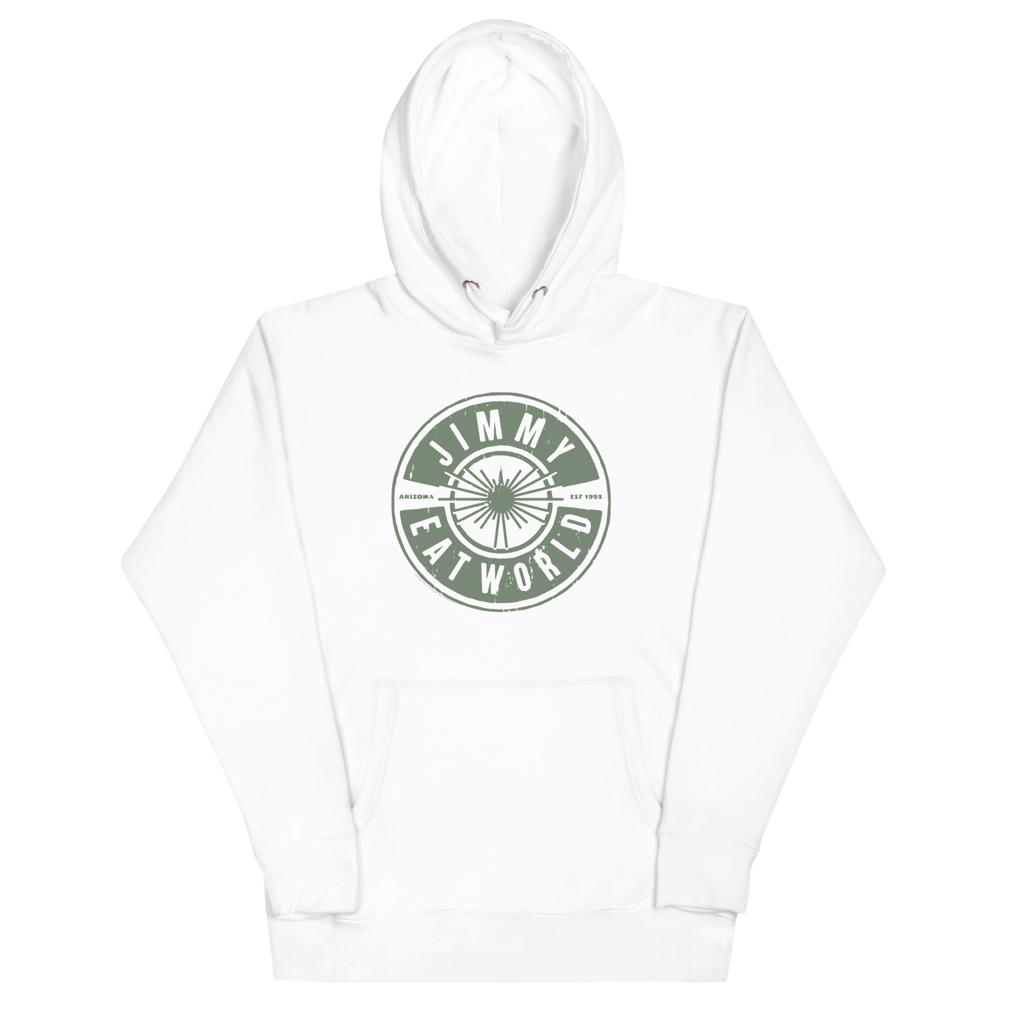 Stakes Jimmy Eat World Est 1993 Hoodie White