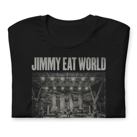 Stakes Jimmy Eat World Stagefright T-Shirt Black