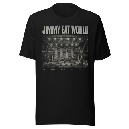 Stakes Jimmy Eat World Stagefright T-Shirt Black