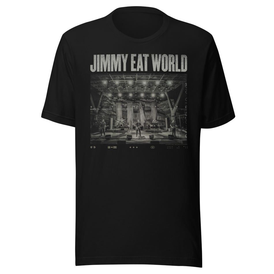 Stakes Jimmy Eat World Stagefright T-Shirt Black