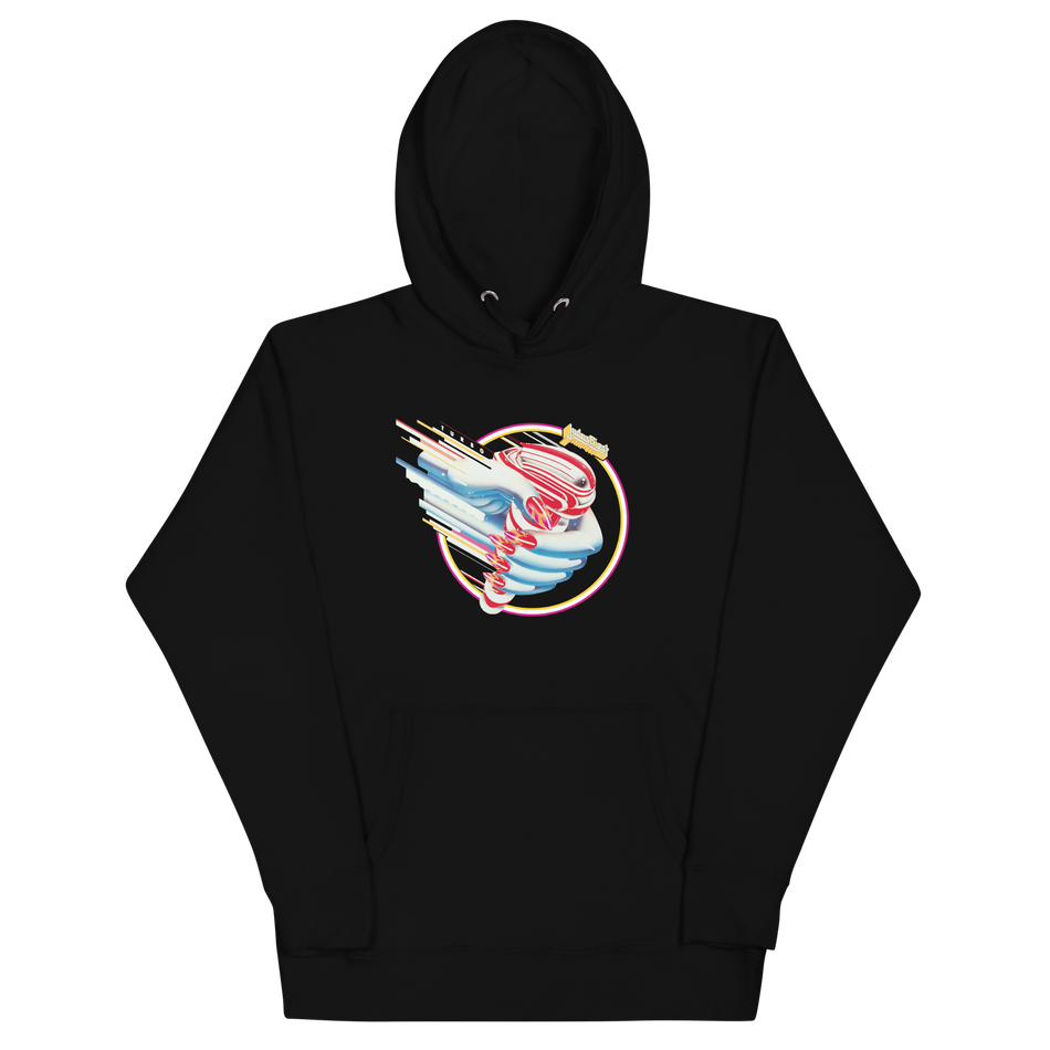 Stakes Judas Priest Turbo Hand Classic Hoodie Black