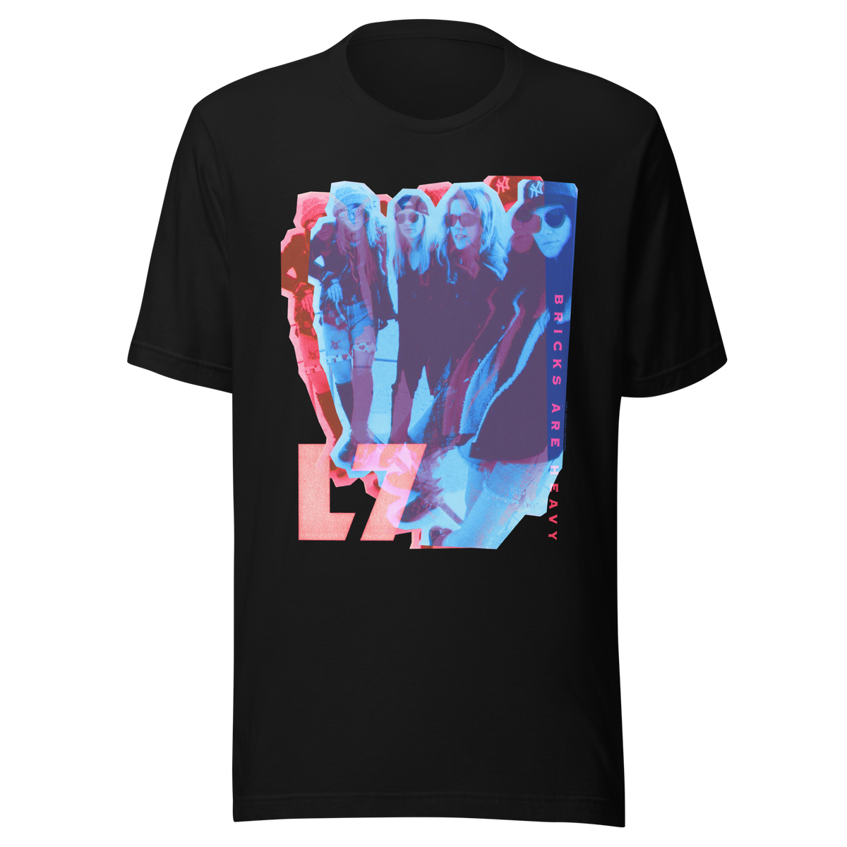 Stakes L7 Bricks are Heavy T-Shirt Black