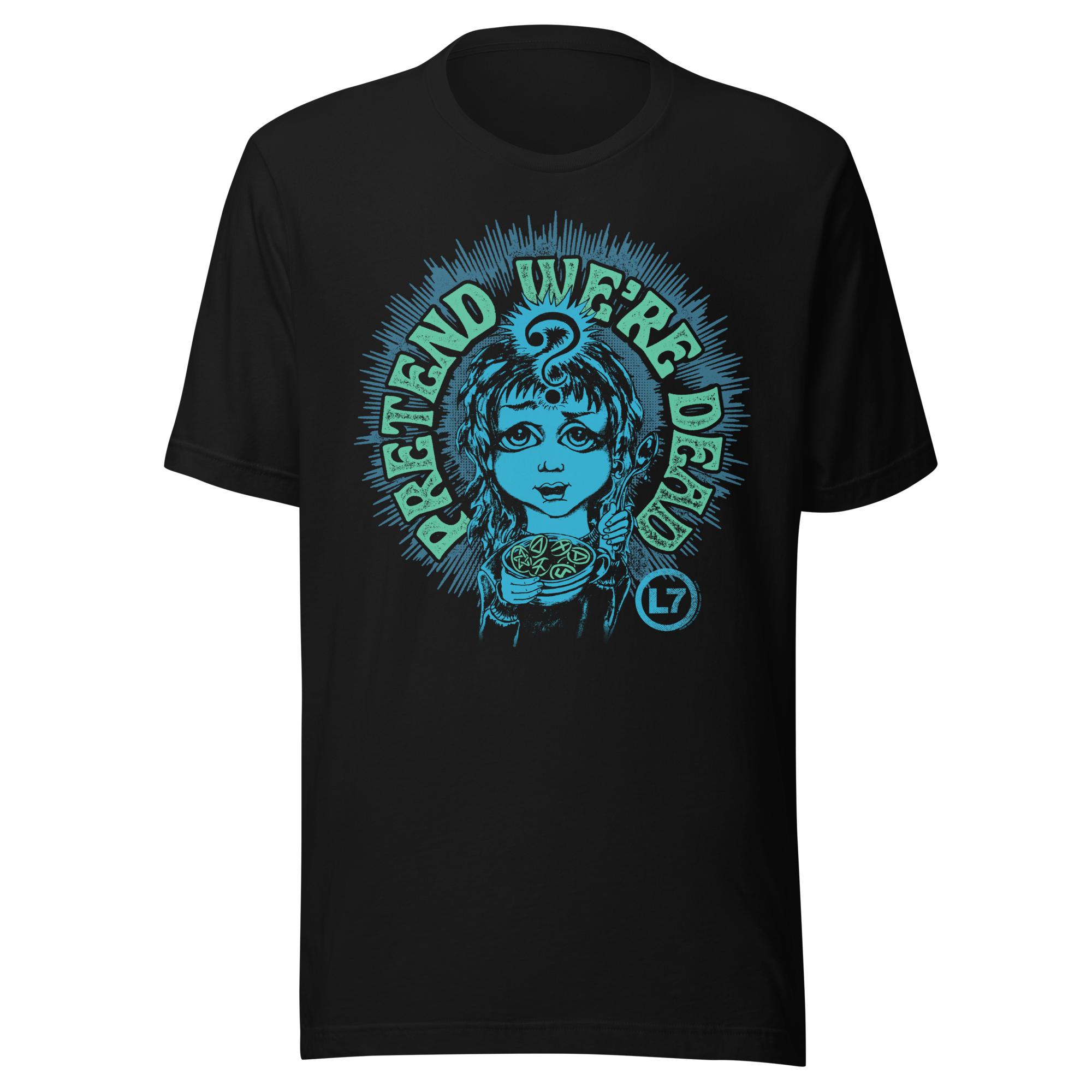 Stakes L7 Pretend We're Dead T-Shirt Black