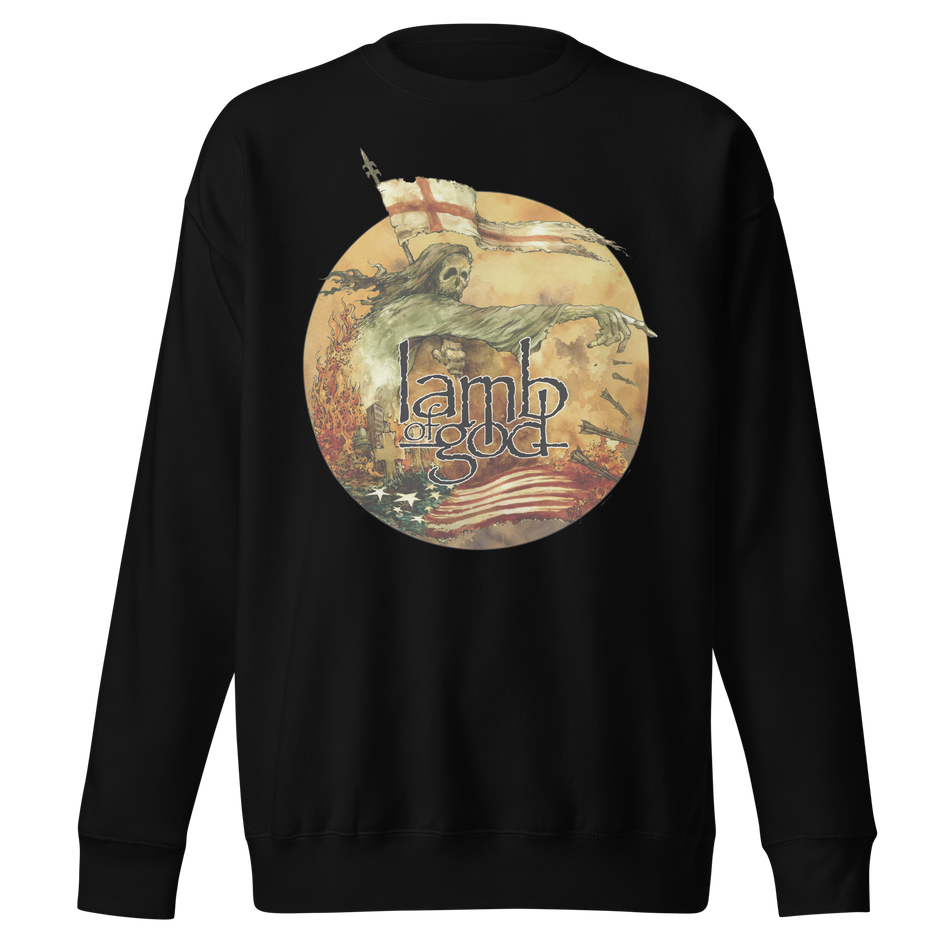 Stakes Lamb of God This Way Sweatshirt Black