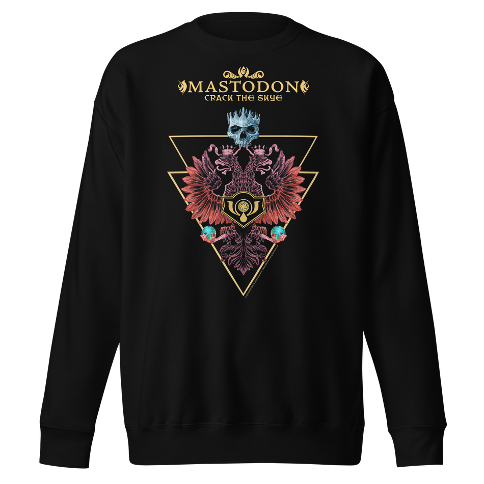 Stakes Mastodon - Crack the Skye Jumbo Print Sweatshirt Black