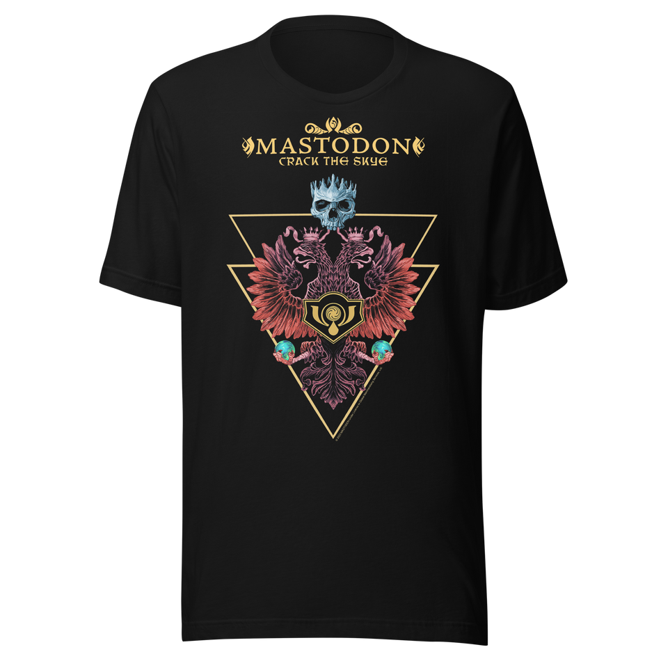 Stakes Mastodon - Crack the Skye Jumbo Print T-Shirt Black