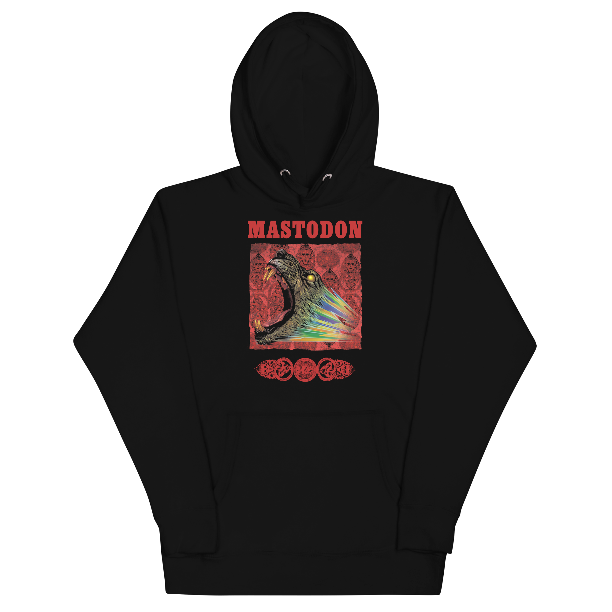 Stakes Mastodon - Naked Pyramid Hoodie Black