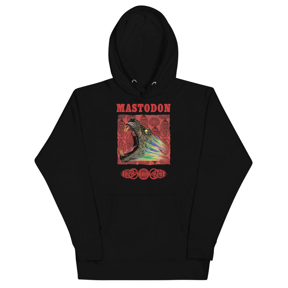 Stakes Mastodon - Naked Pyramid Hoodie Black